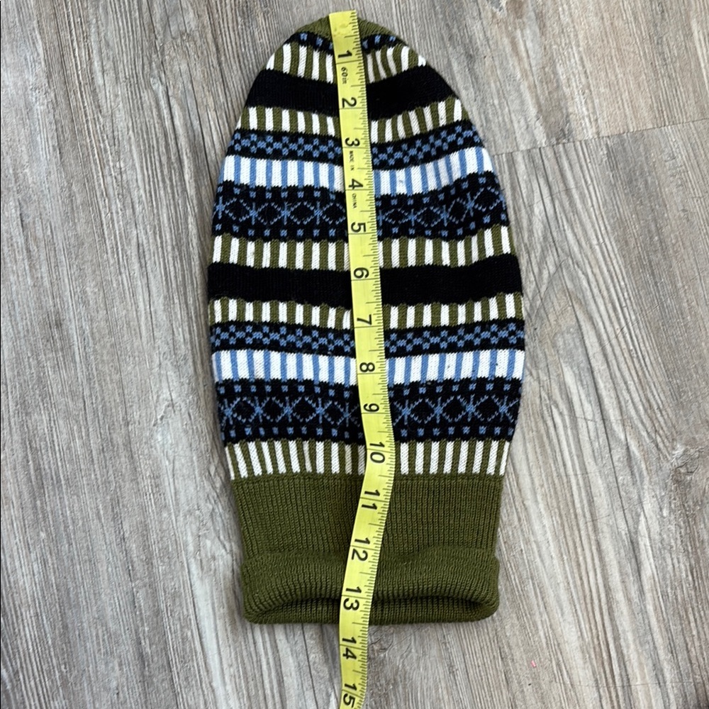 🌸Stylish Knit Dog Sweater in Green and Blue - Picture 4 of 4